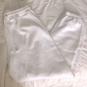 Misguided White Sweatpants